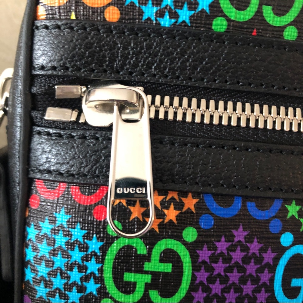 NEW Super Cute! GUCCI GG Psychedlic Shoulder Bag 598103 - Picture 8 of 13